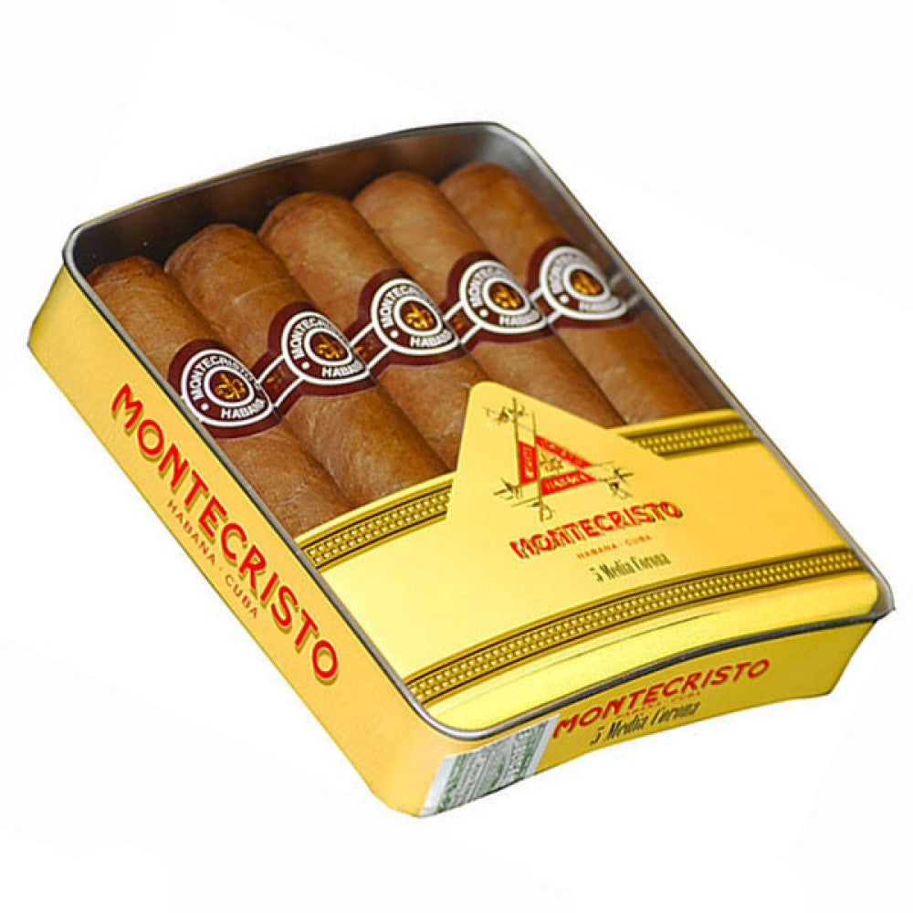 Montecristo Media Corona Cuban Cigar – La Casa Del Habano