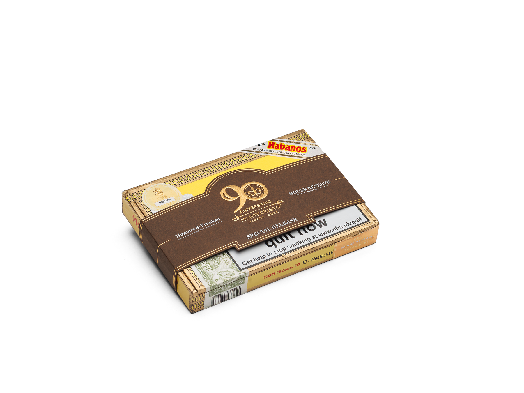 Montecristo No.5 House Reserve Aged & Rare Montecristo 90th Anniversar ...