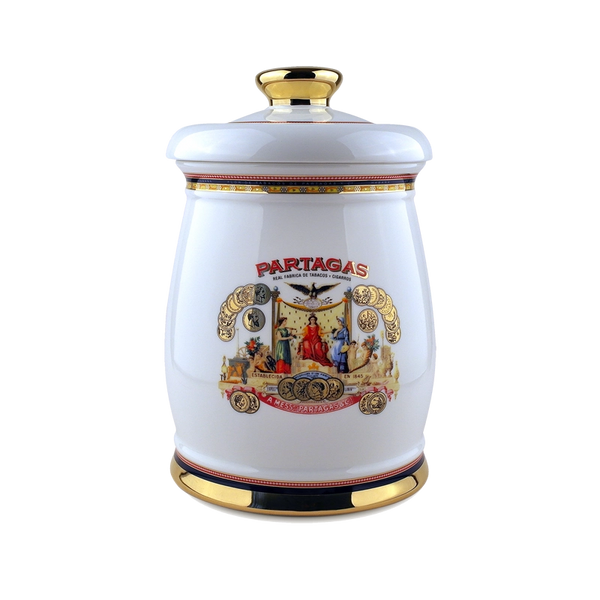 Partagas Porcelain Jar Cigar Humidor – La Casa Del Habano