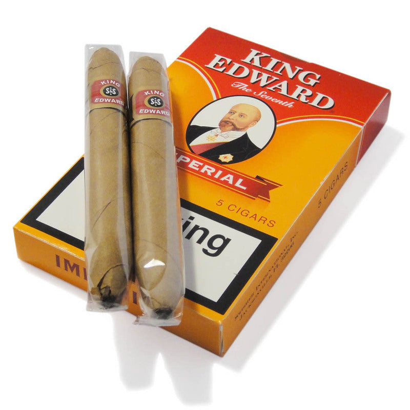 king edward tobacco box King Edward Imperial 5's – La Casa Del Habano