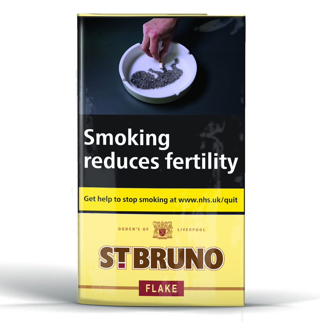 St Bruno Flake Pipe Tobacco 50g – La Casa Del Habano