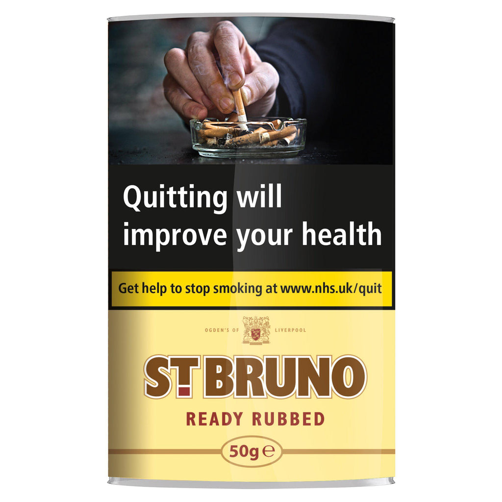 St Bruno Ready Rubbed Pipe Tobacco 50g – La Casa Del Habano