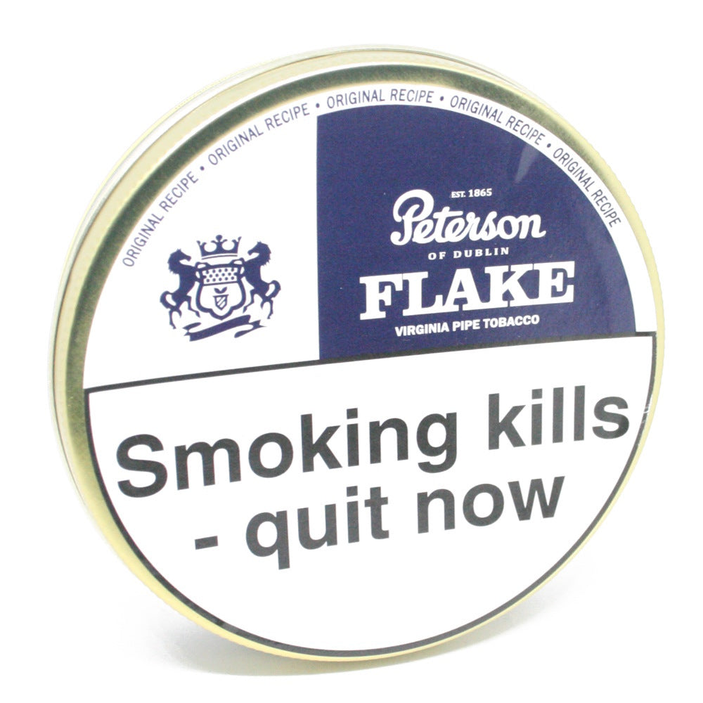 peterson flake pipe tobacco Peterson Flake Virginia Pipe Tobacco 50g Tin – La Casa Del Habano