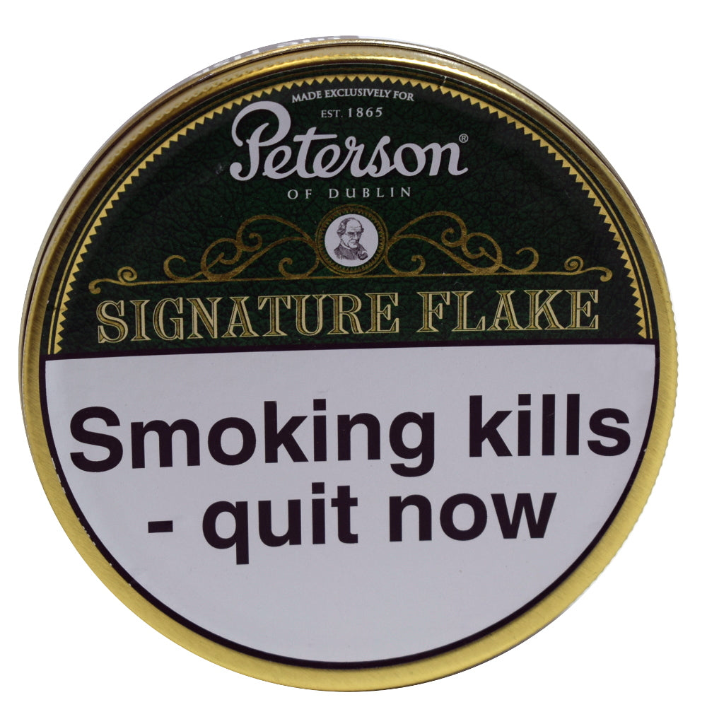 peterson flake tobacco Peterson Signature Flake Pipe Tobacco 100g Tin (Discontinued) – La Casa Del Habano peterson flake tobacco Peterson Signature Flake Pipe Tobacco 100g Tin (Discontinued) – La Casa Del Habano